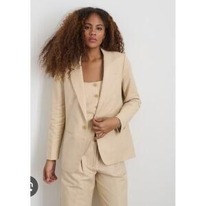 ALEX MILL Soho cotton linen blazer XL NWT